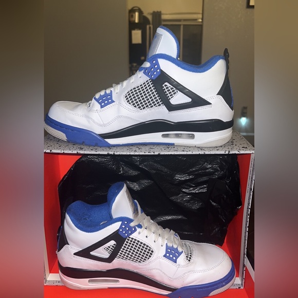 jordan 4 motorsport 2017 size 10 - Picture 4 of 4